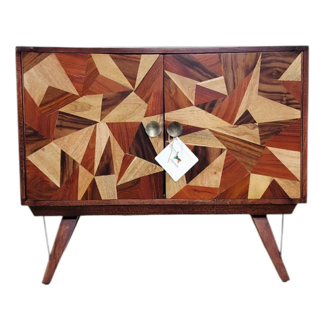 Geo-Craft Wooden Storage Cabinet