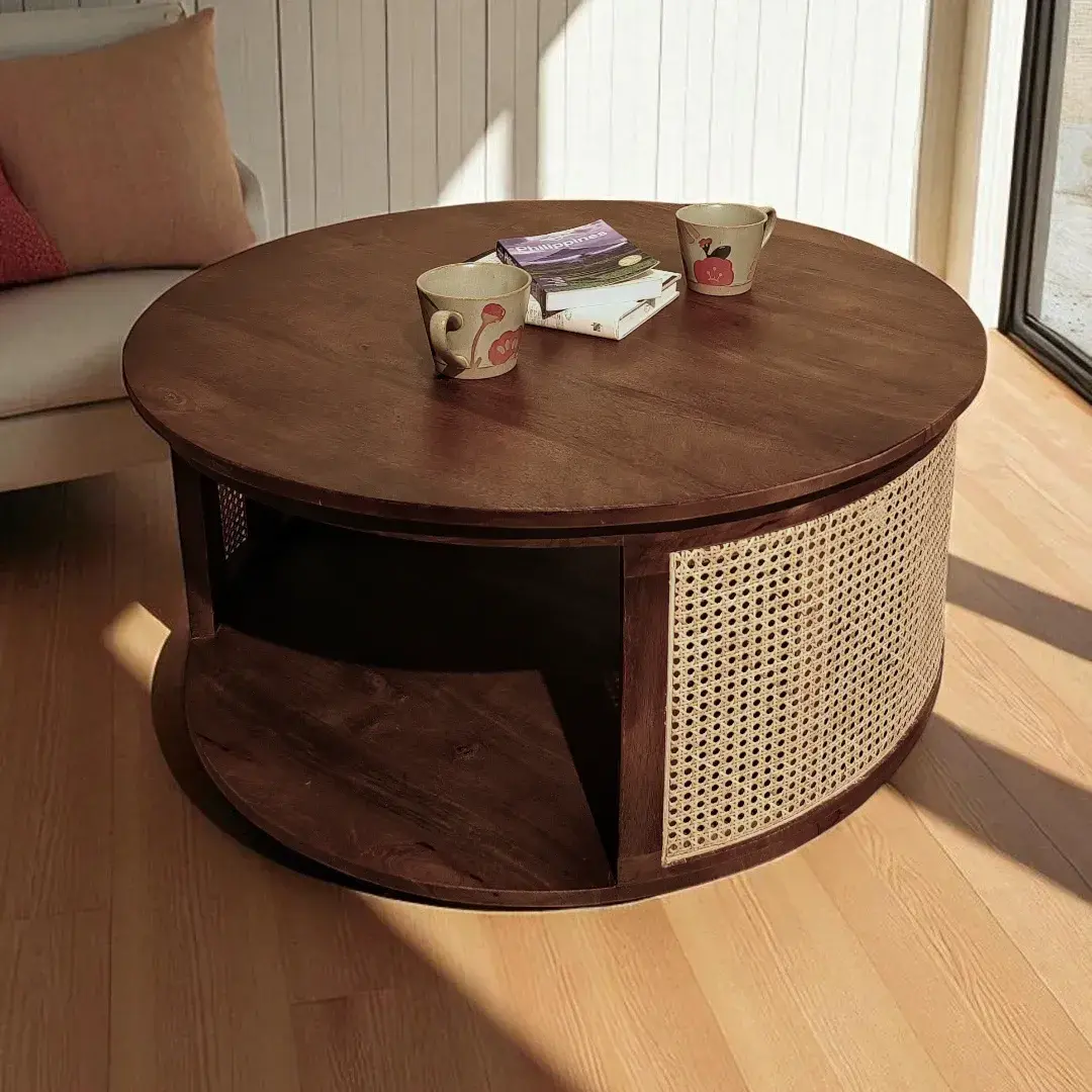 Cozy Rattan Coffee Table