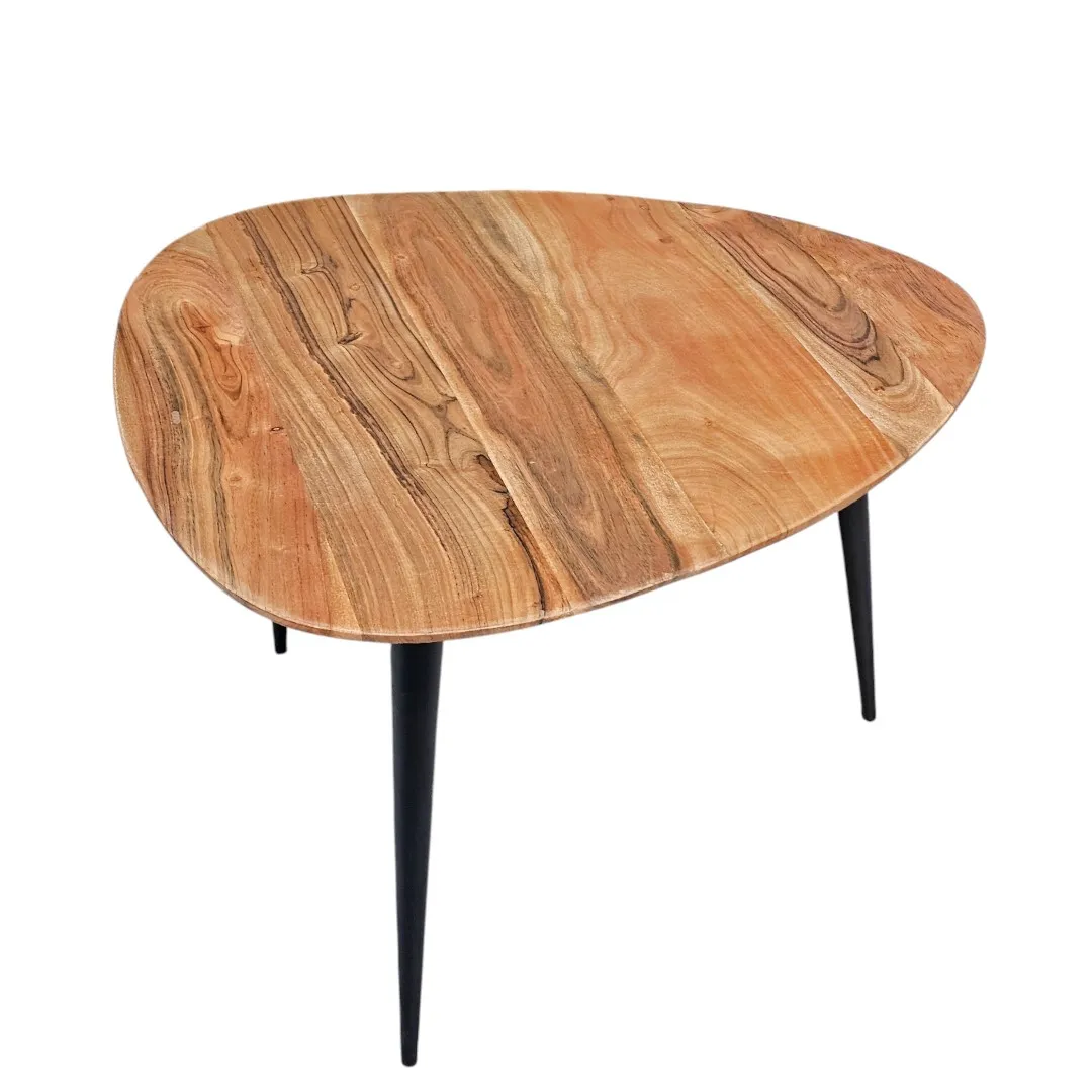 Acacia Pebble Coffee Table