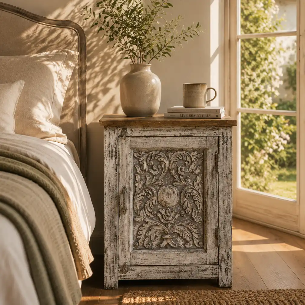 The Sultan’s Floral Passage Nightstand