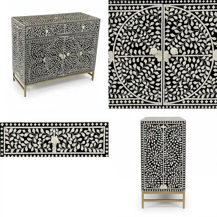 Jardin De Dalia Bone Inlay Sideboard