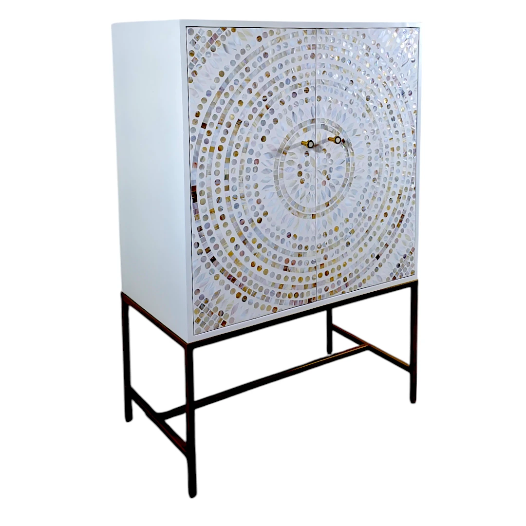 Pearl Radiance Wine Cabinet