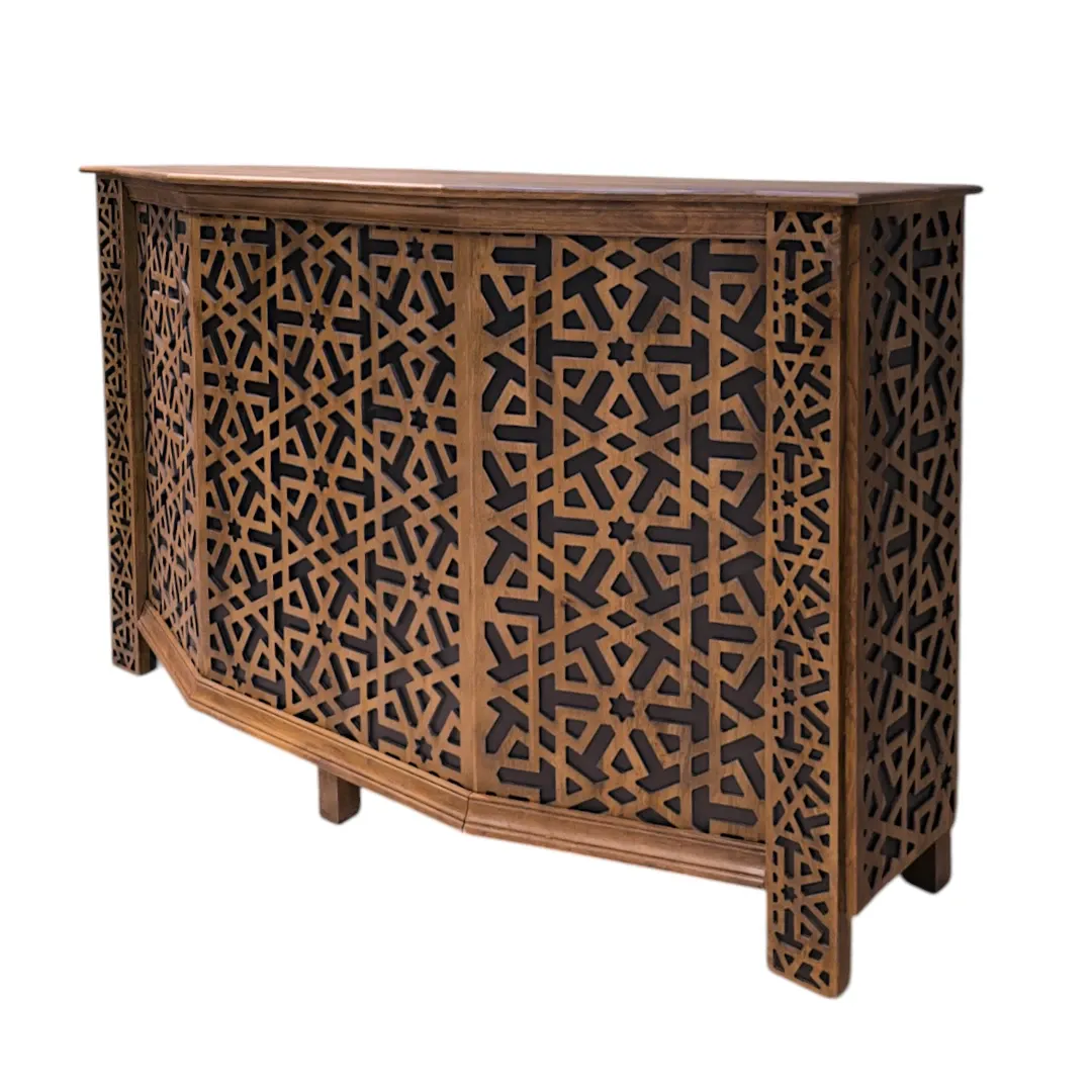 The Zahra Carved Bar Counter