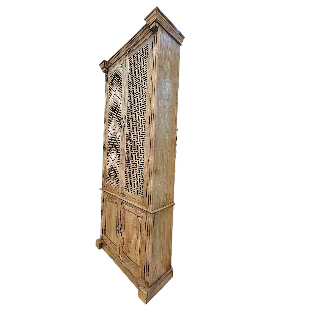 The Chhaya Glass-Back Cabinet