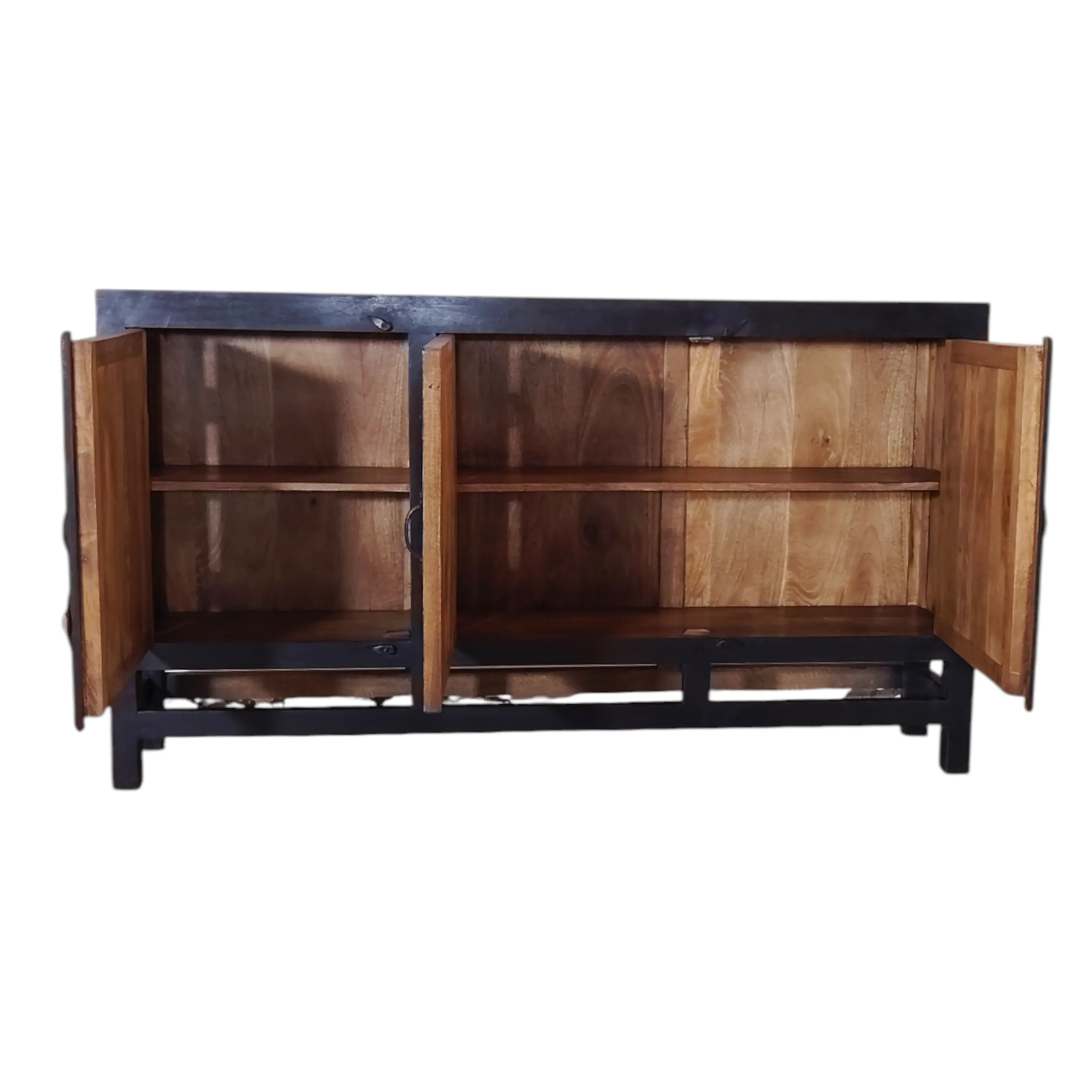 ZARA Hand-Carved Sideboard Black