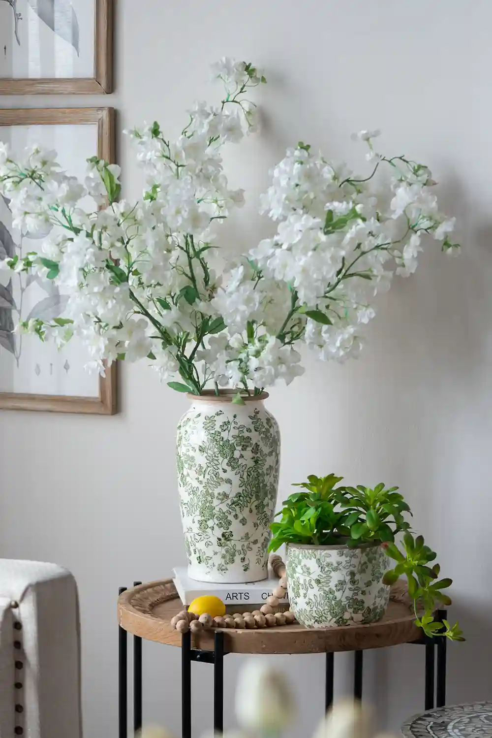 The Ivy & Blossom Grand Amphora Urn