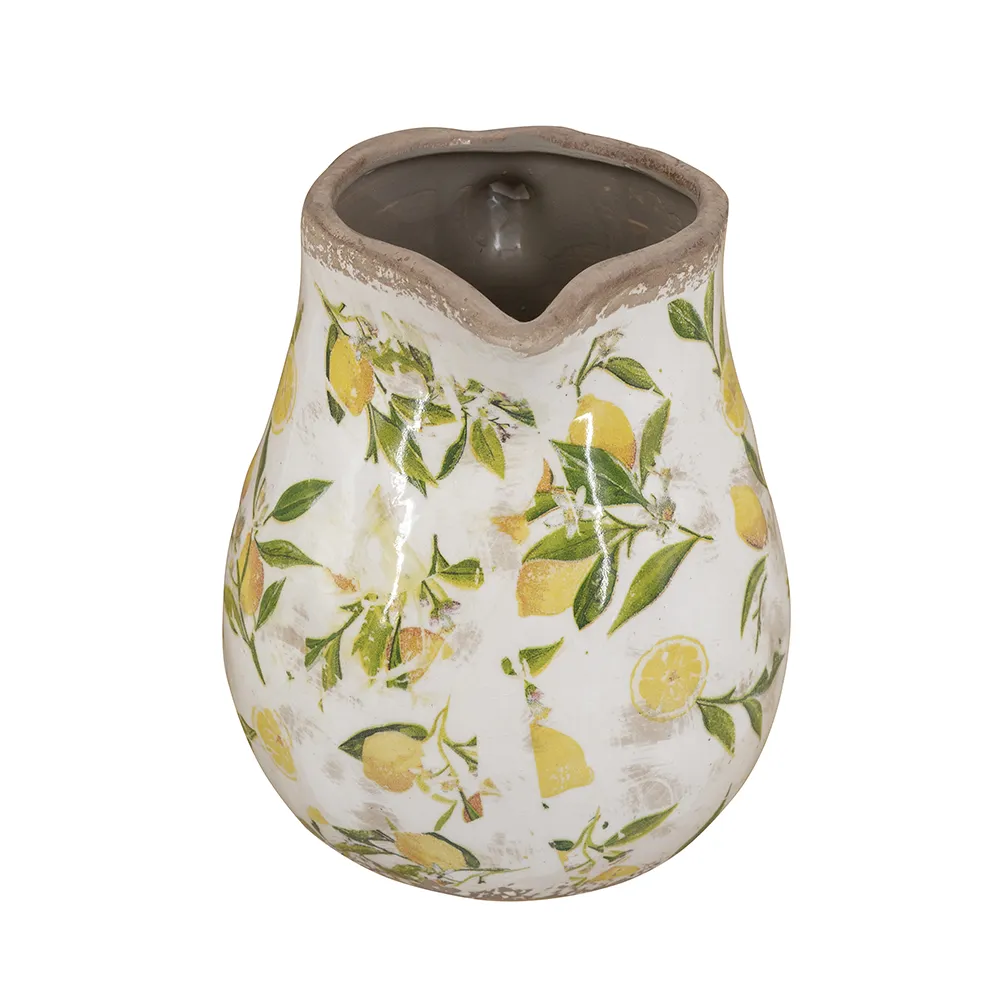 Limone Solare Ceramic Pitcher