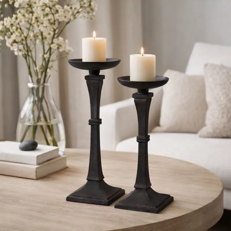 Venetian Iron Candelabra Stand