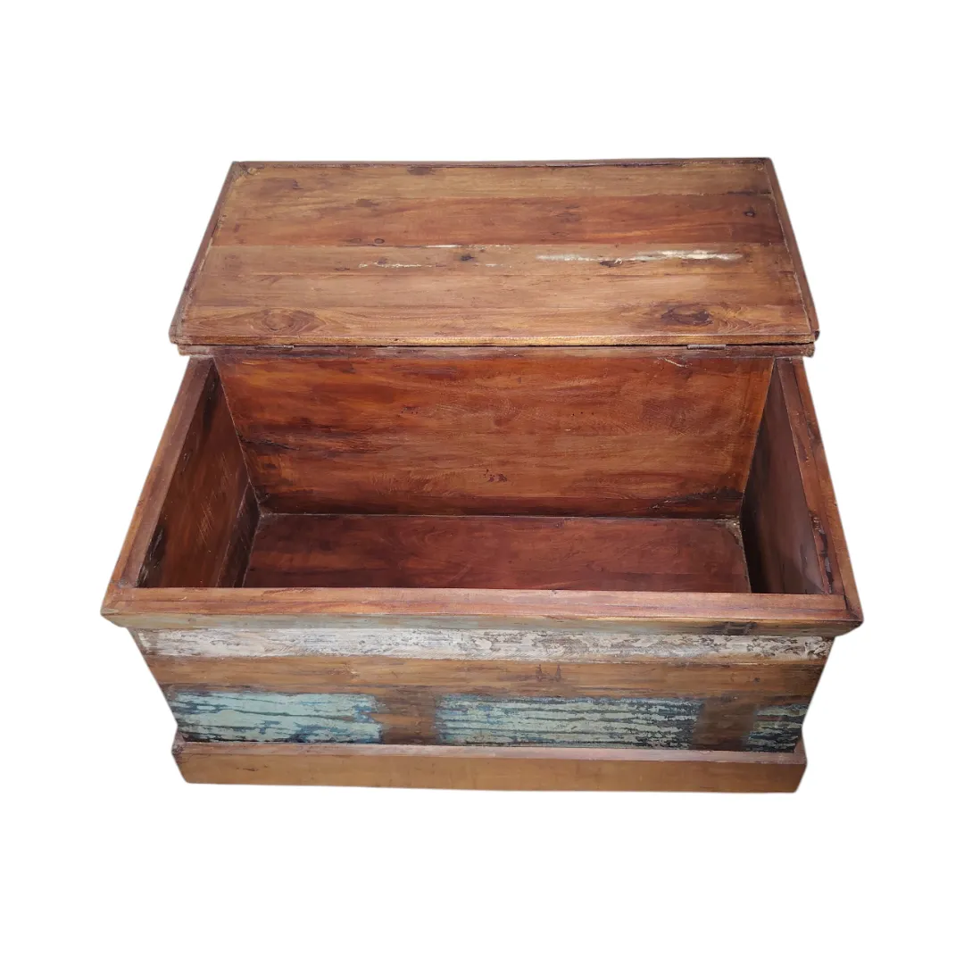 RUSTIQUE Charm Coffee Table with Artisan Drawers