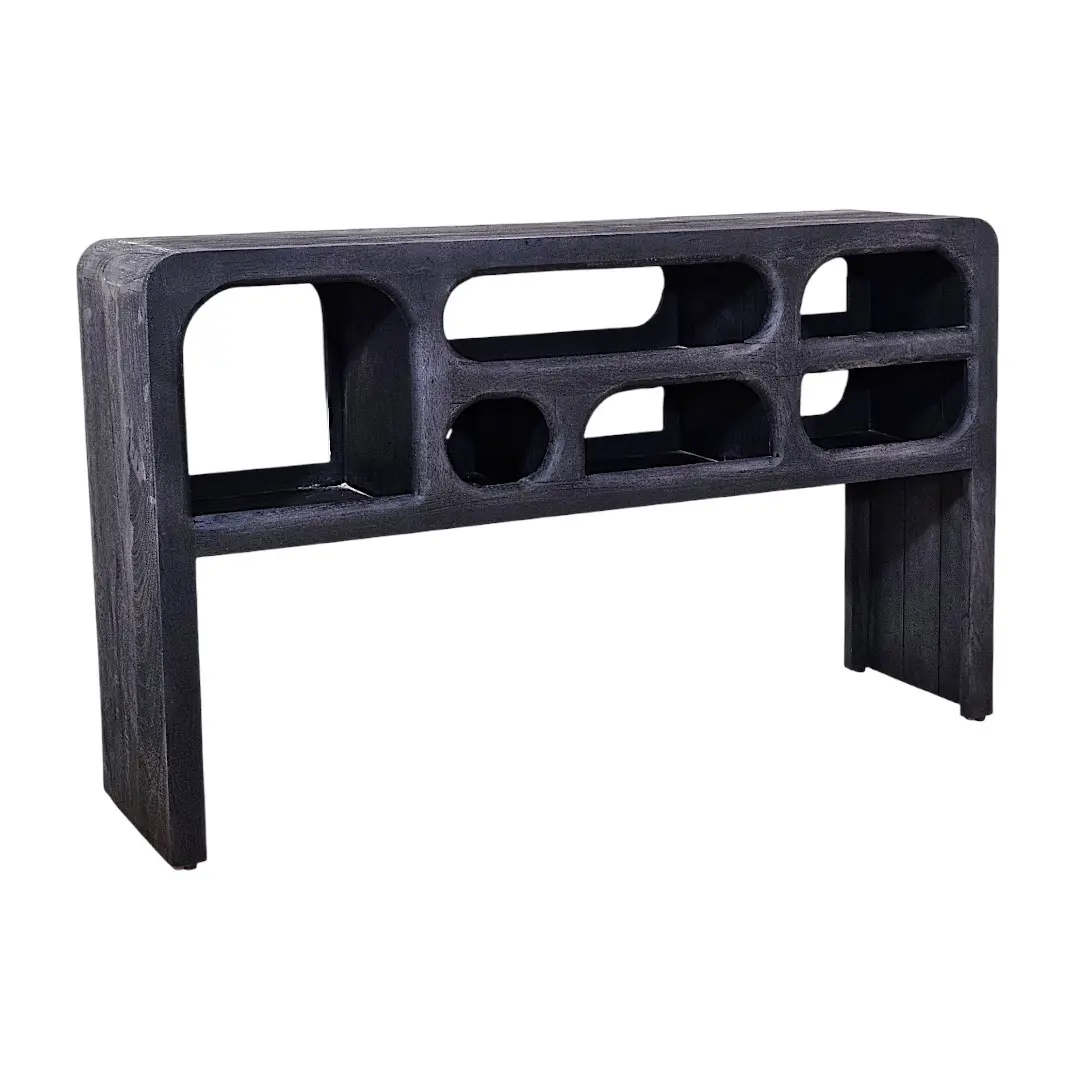 Arca Geo-Textured Console Table