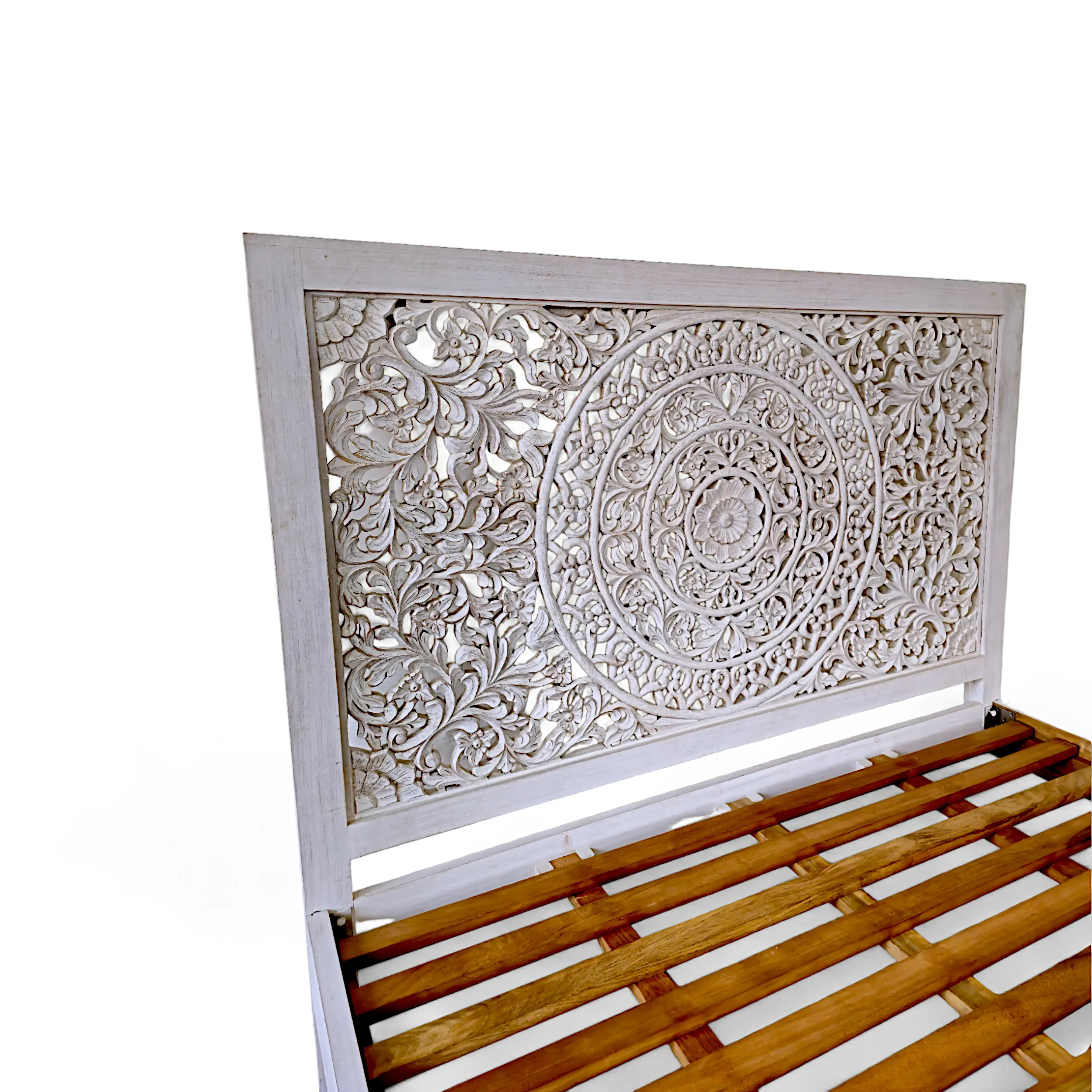 The Carved Sanctuary Bed