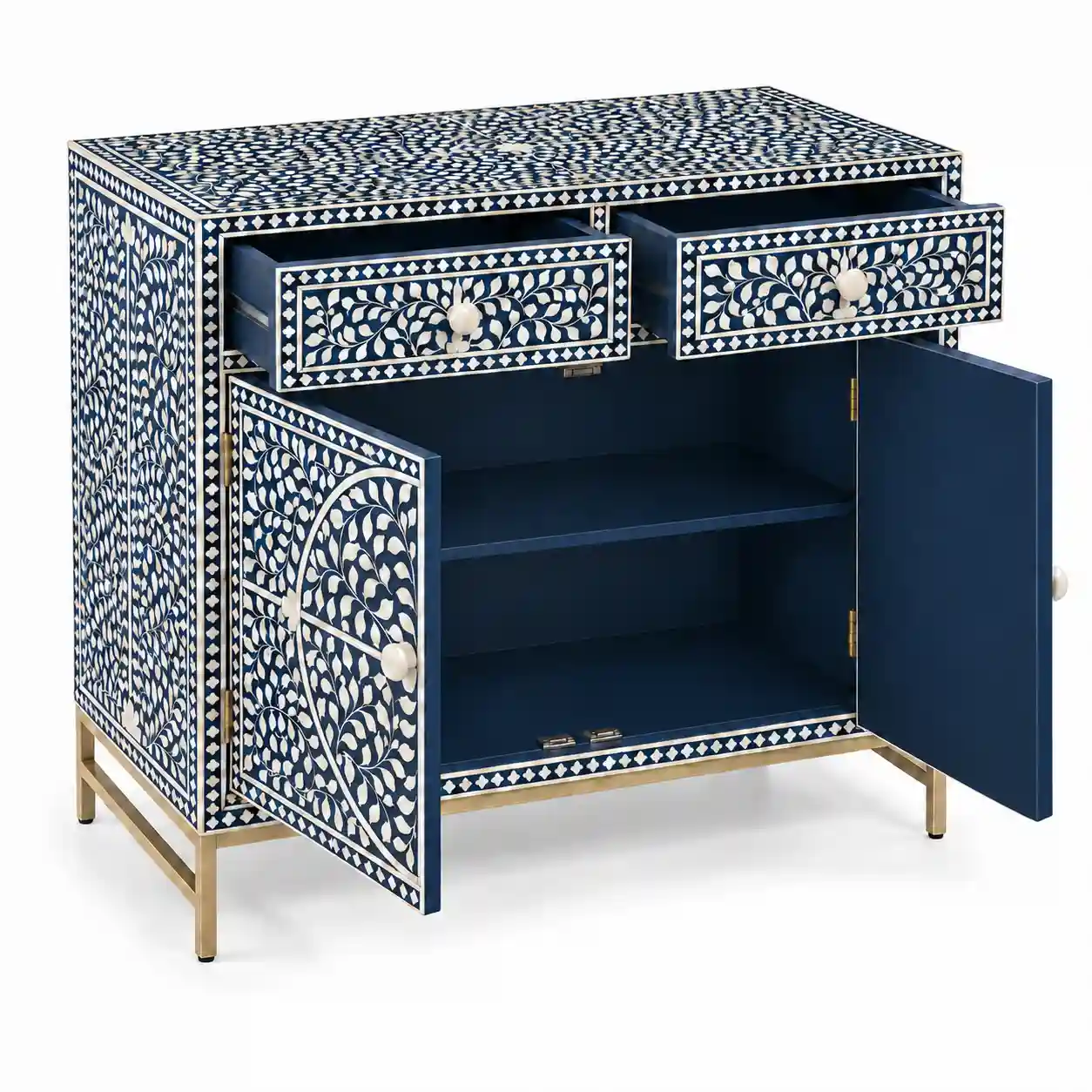 Jardin De Dalia Bone Inlay Sideboard