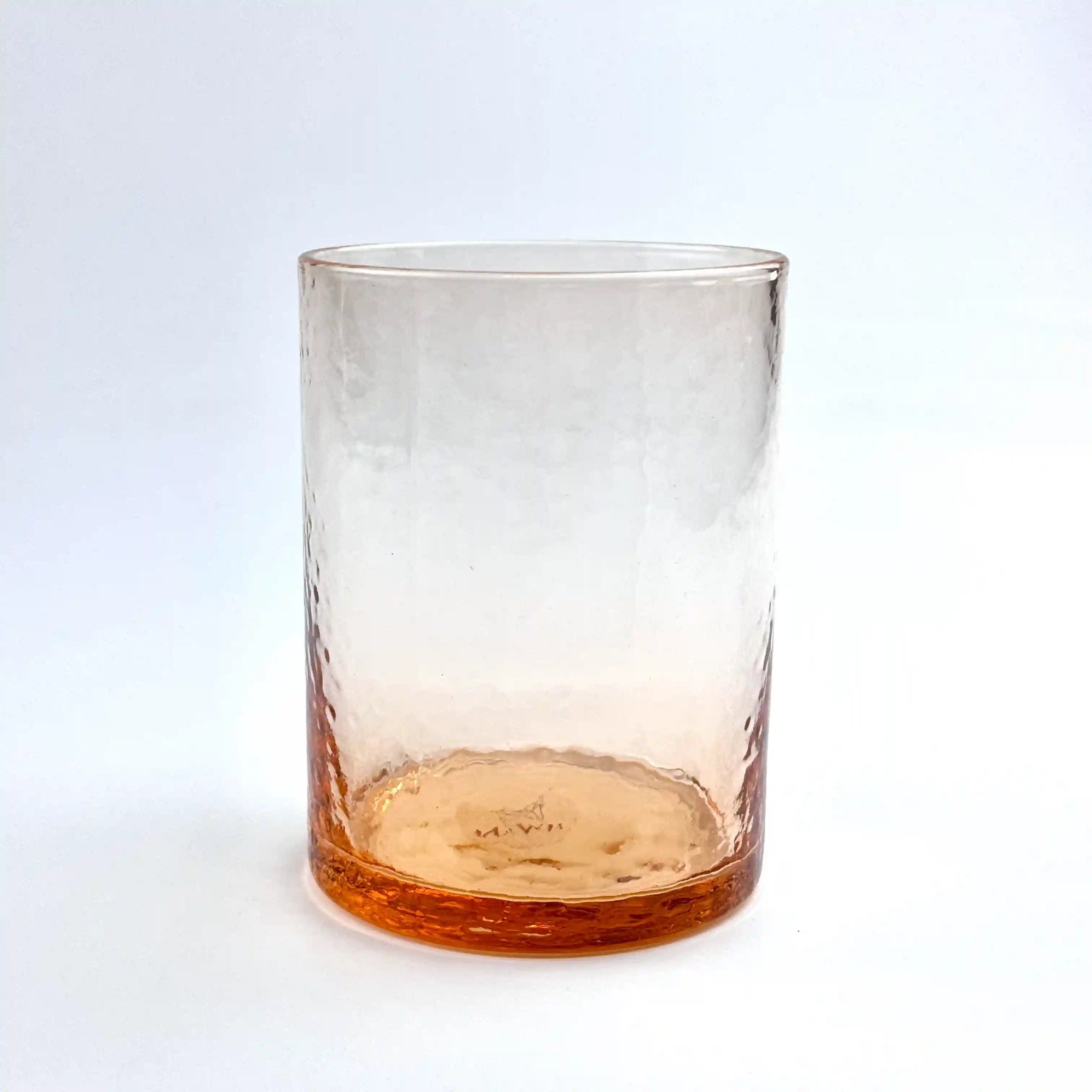 Amber Hammered Tumbler