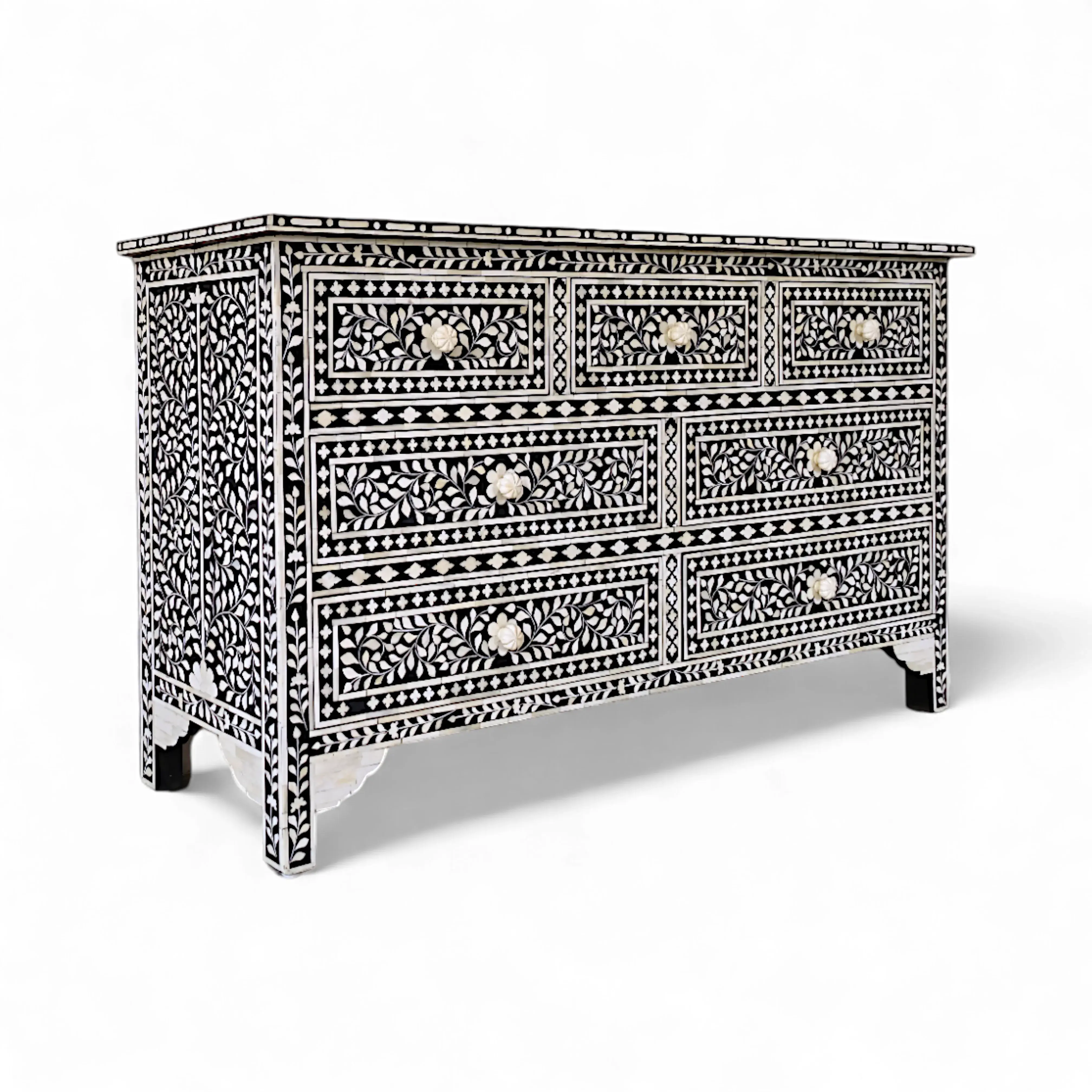 BONE INLAY SIDEBOARD