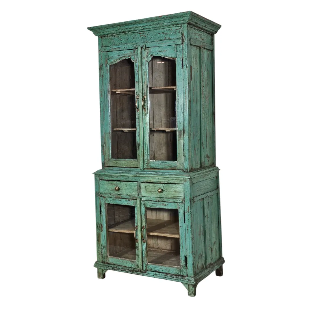 Ocean Breeze Glass Pantry | خزانة "نسيم البحر" للمطبخ