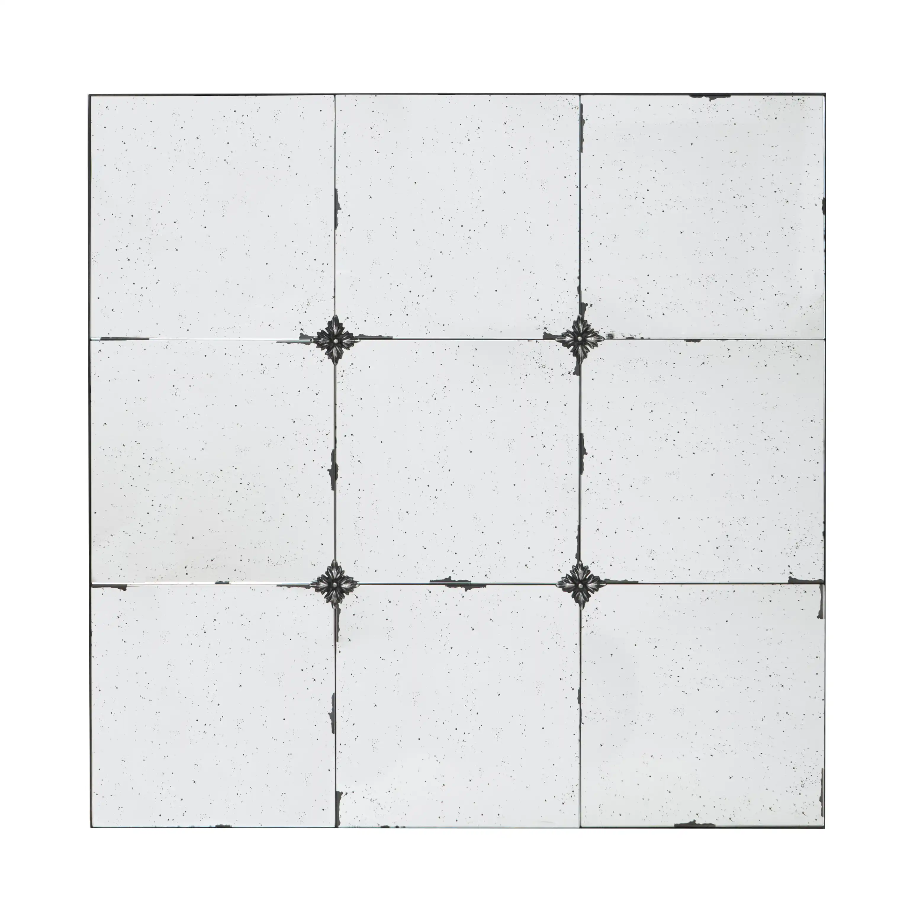 Heritage Loft Glass Tile Mirror (مرآة مربعات التراث)