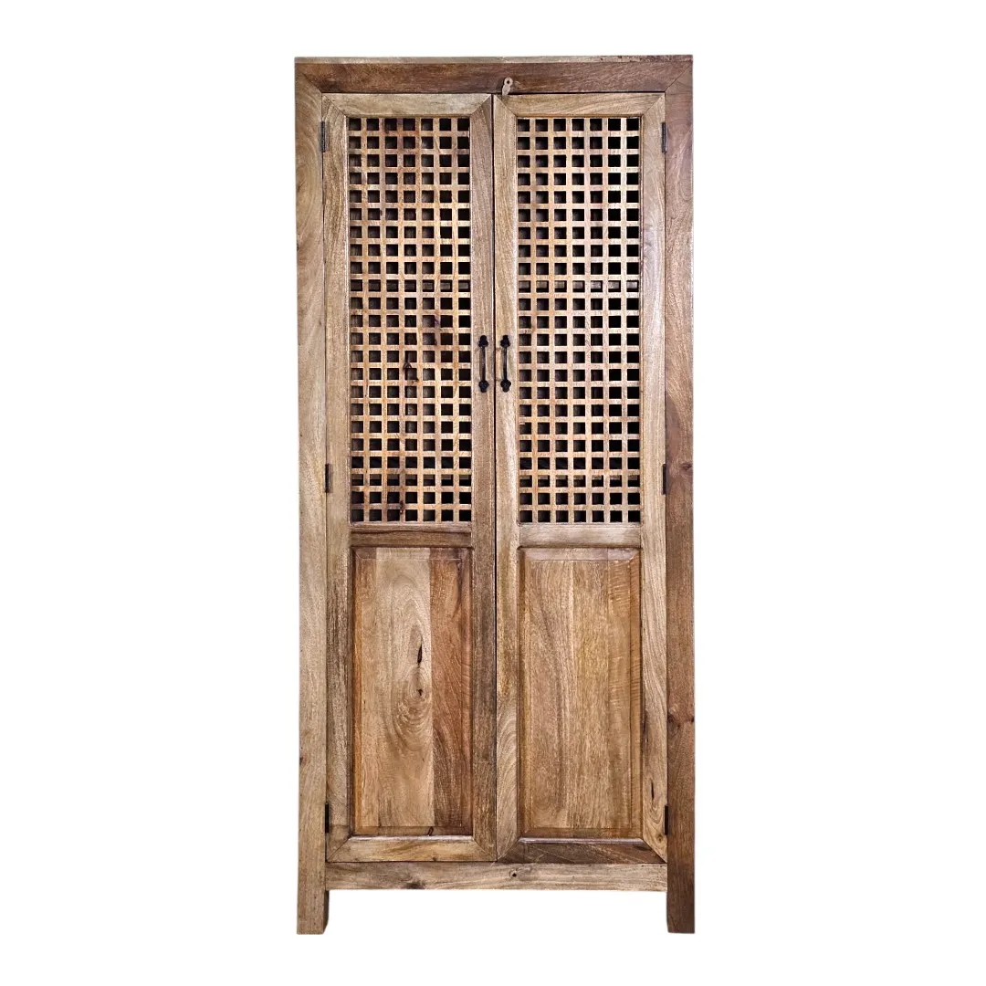 Levant Garden Lattice Cabinet | خزانة "حديقة المشرق" المزخرفة