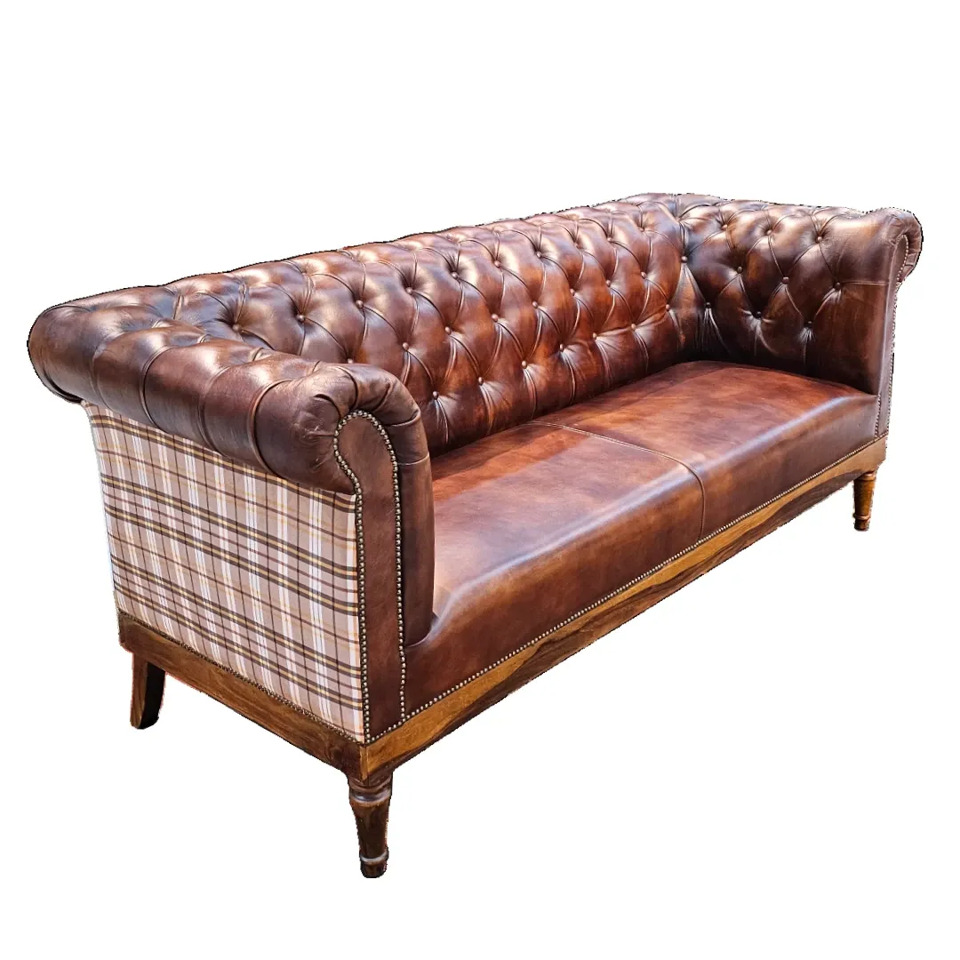 The Aristocrat Chesterfield Grand Sofa 3 Seater