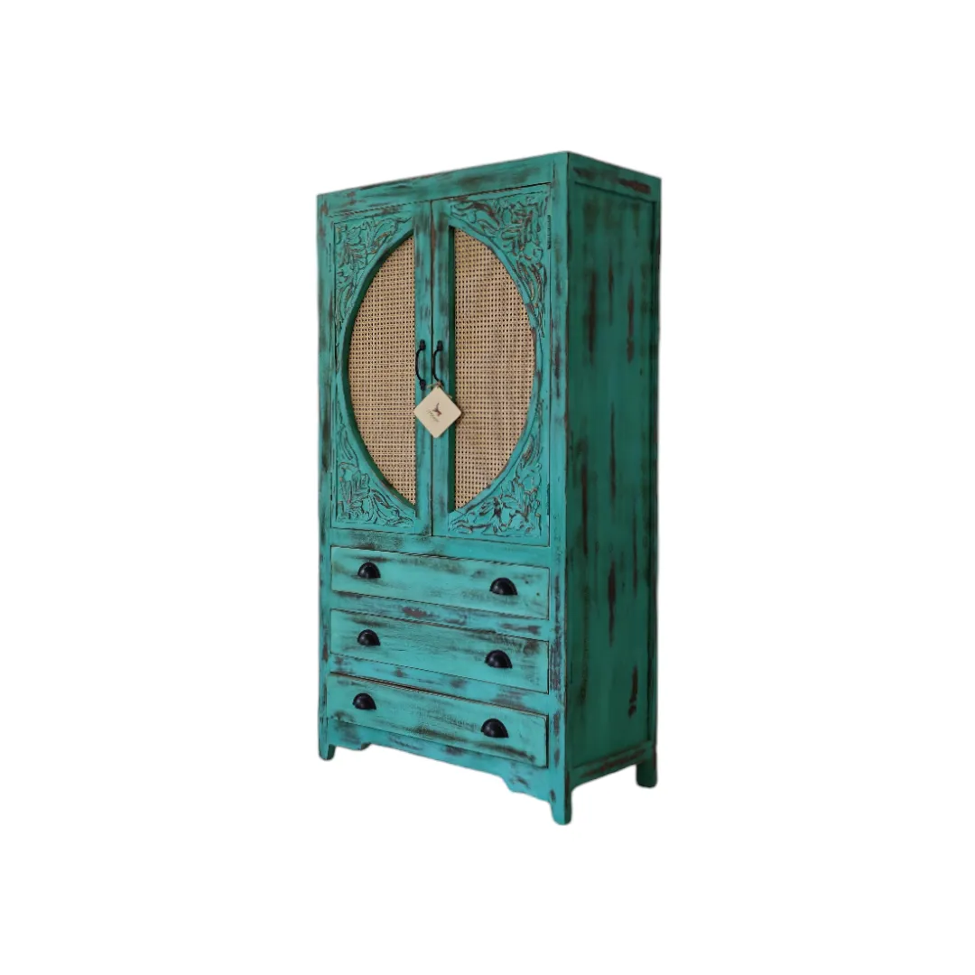 RATTAN CABINET
