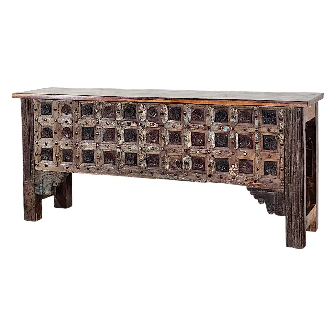 The Purana (Ancient) Reclaimed Wood Console