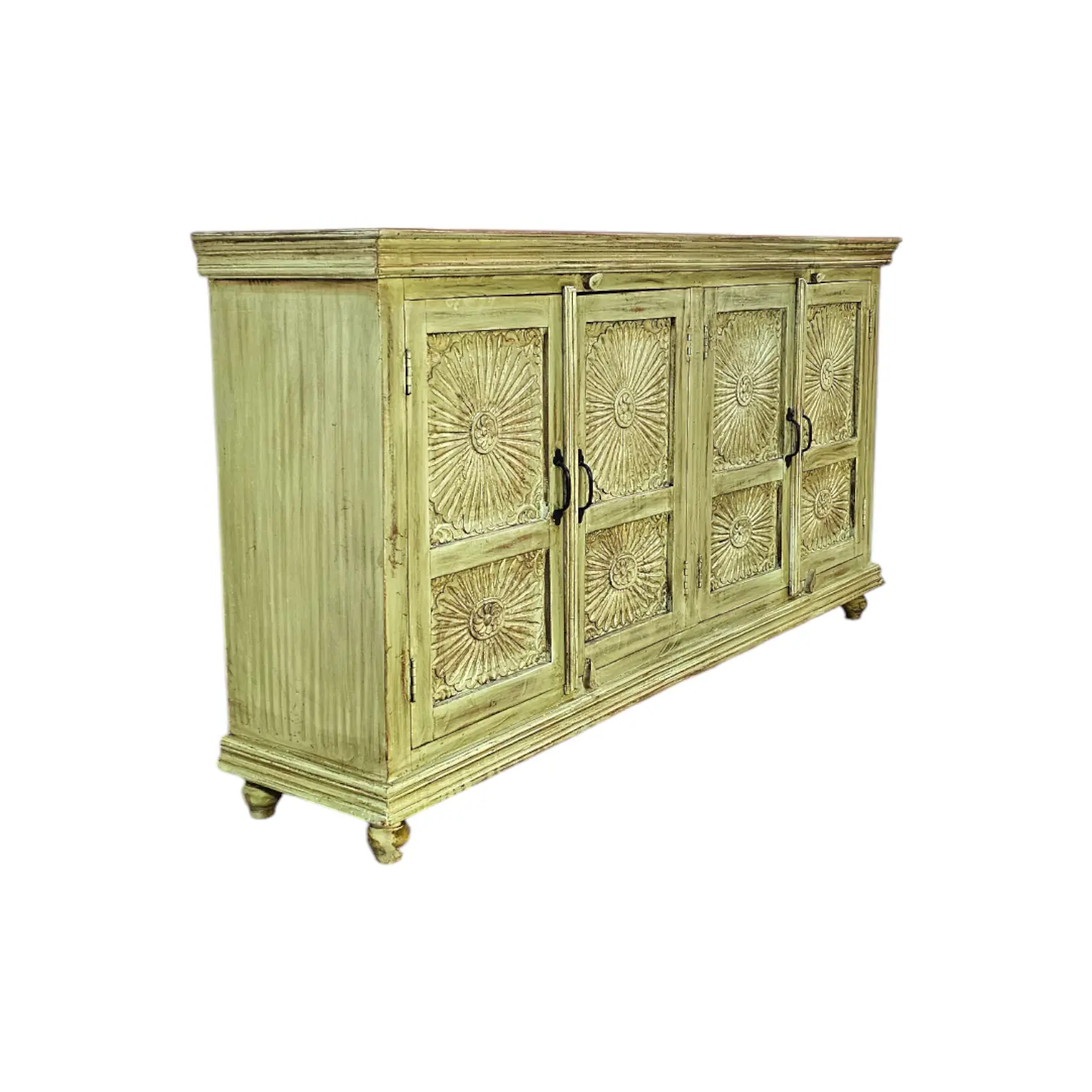 AURELIA Carved Soleil Sideboard