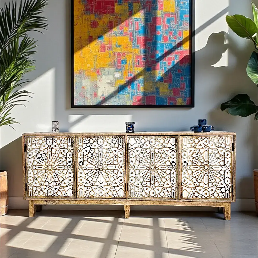 The Alhambra Mosaic Buffet | بوفيه موزاييك الحمراء