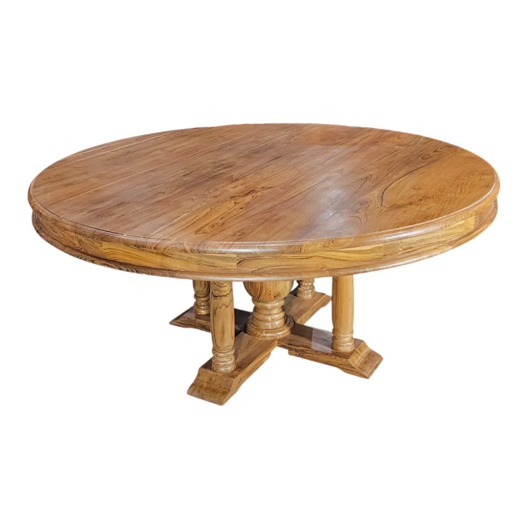 The 'Gathering' Round Teak Table