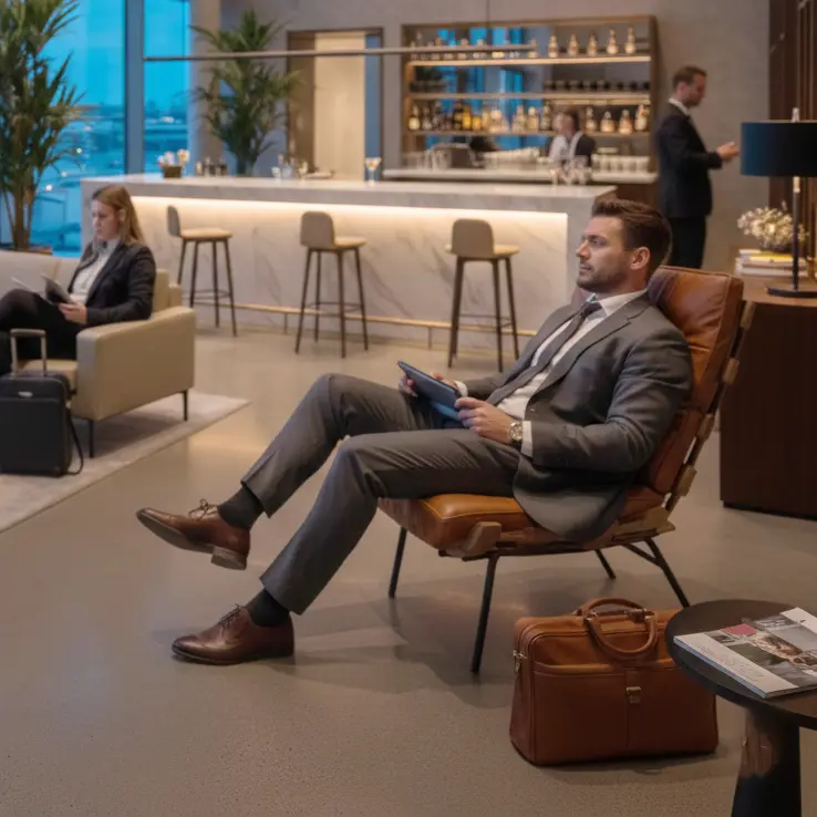 The 'Cozy Retro' Tufted Leather Chair