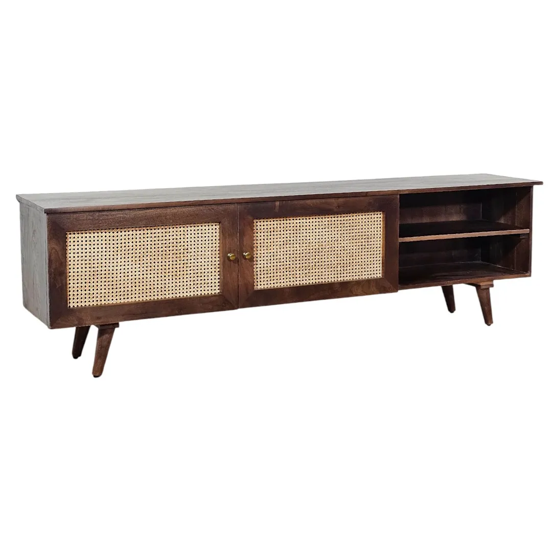 The Rattan Weave Media Unit