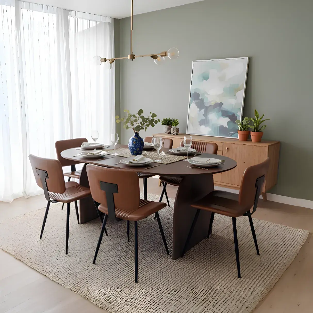 Apollo Arch Base Dining Table