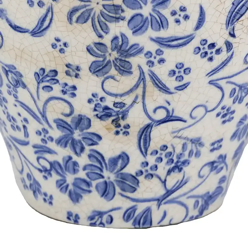 Sora Modern Botanical Ceramic Vessel
