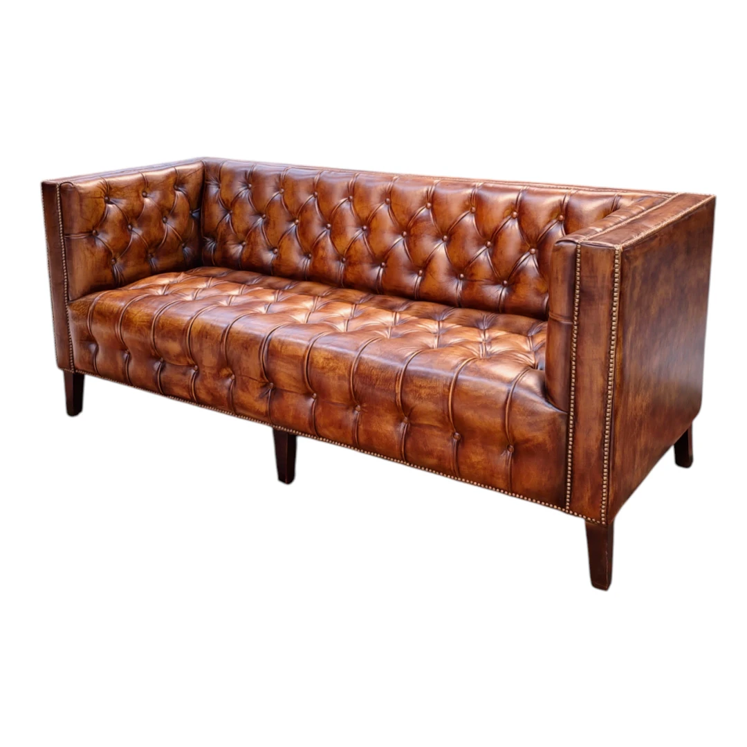 The Brunel Heritage Leather Sofa