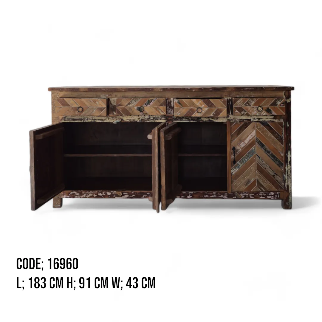 Reclaimed wood Sideboard