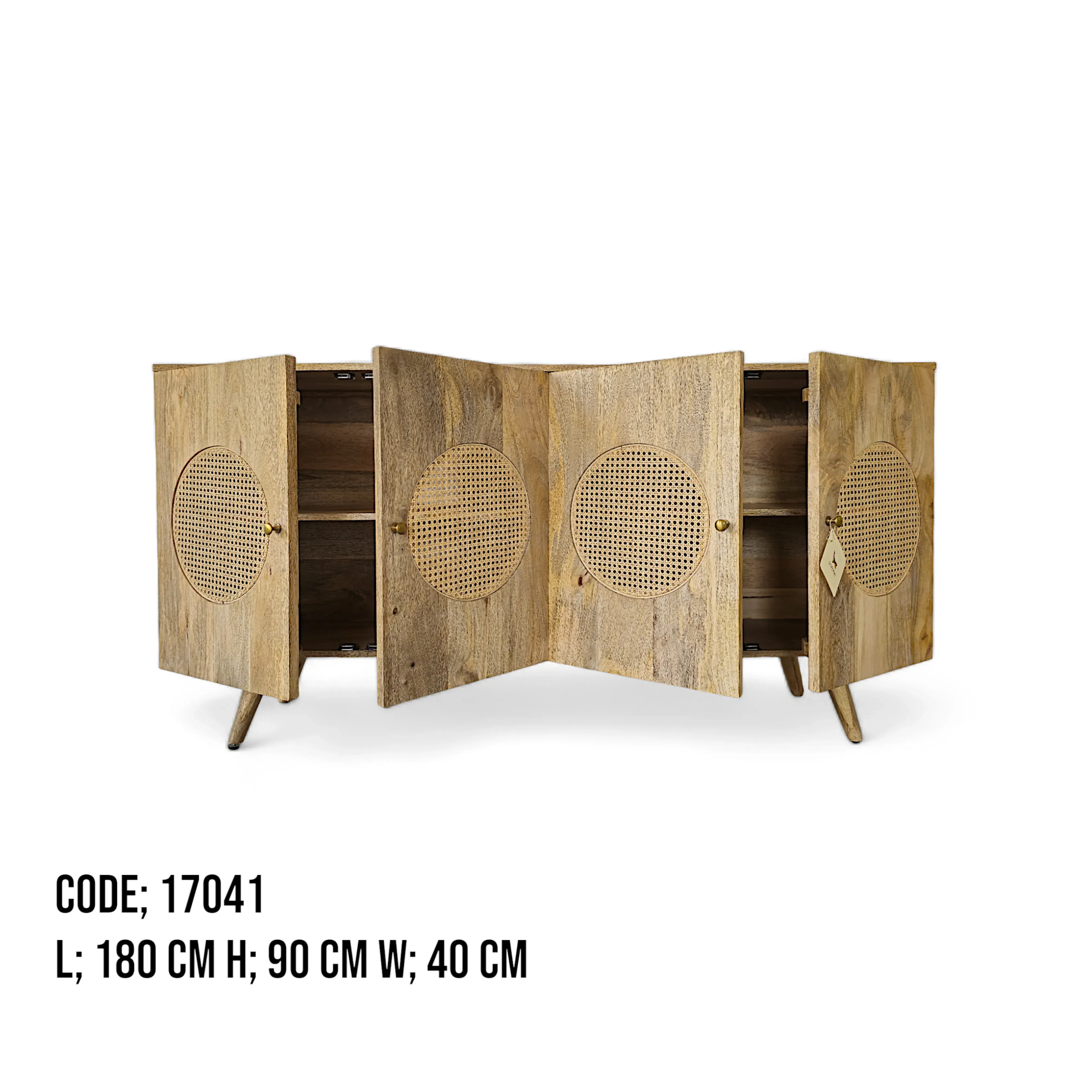 Rattan Design Side board