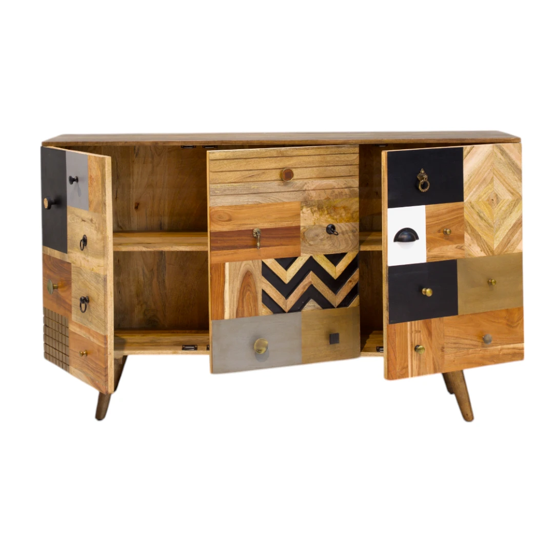 Artisanal Mosaic Credenza