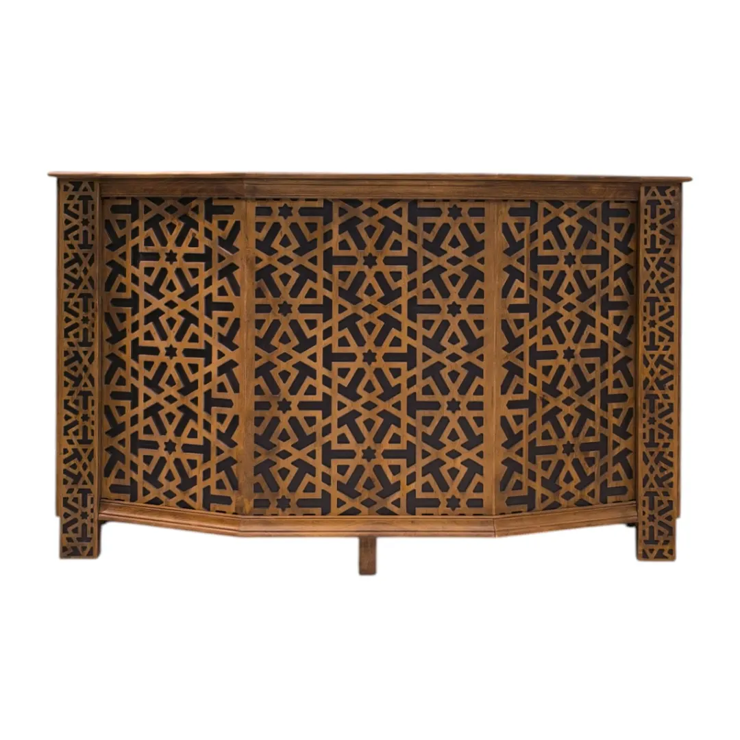 The Zahra Carved Bar Counter