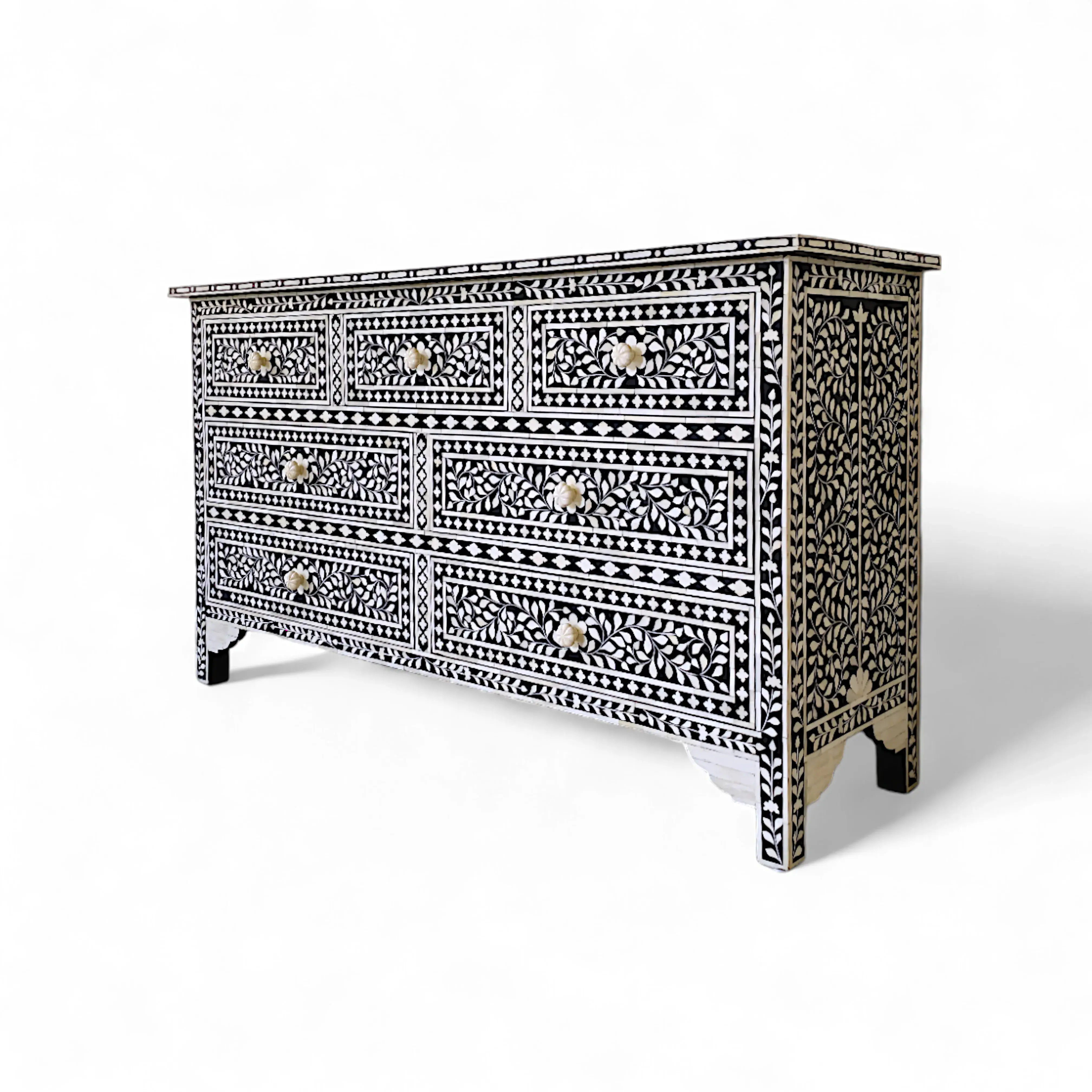 BONE INLAY SIDEBOARD