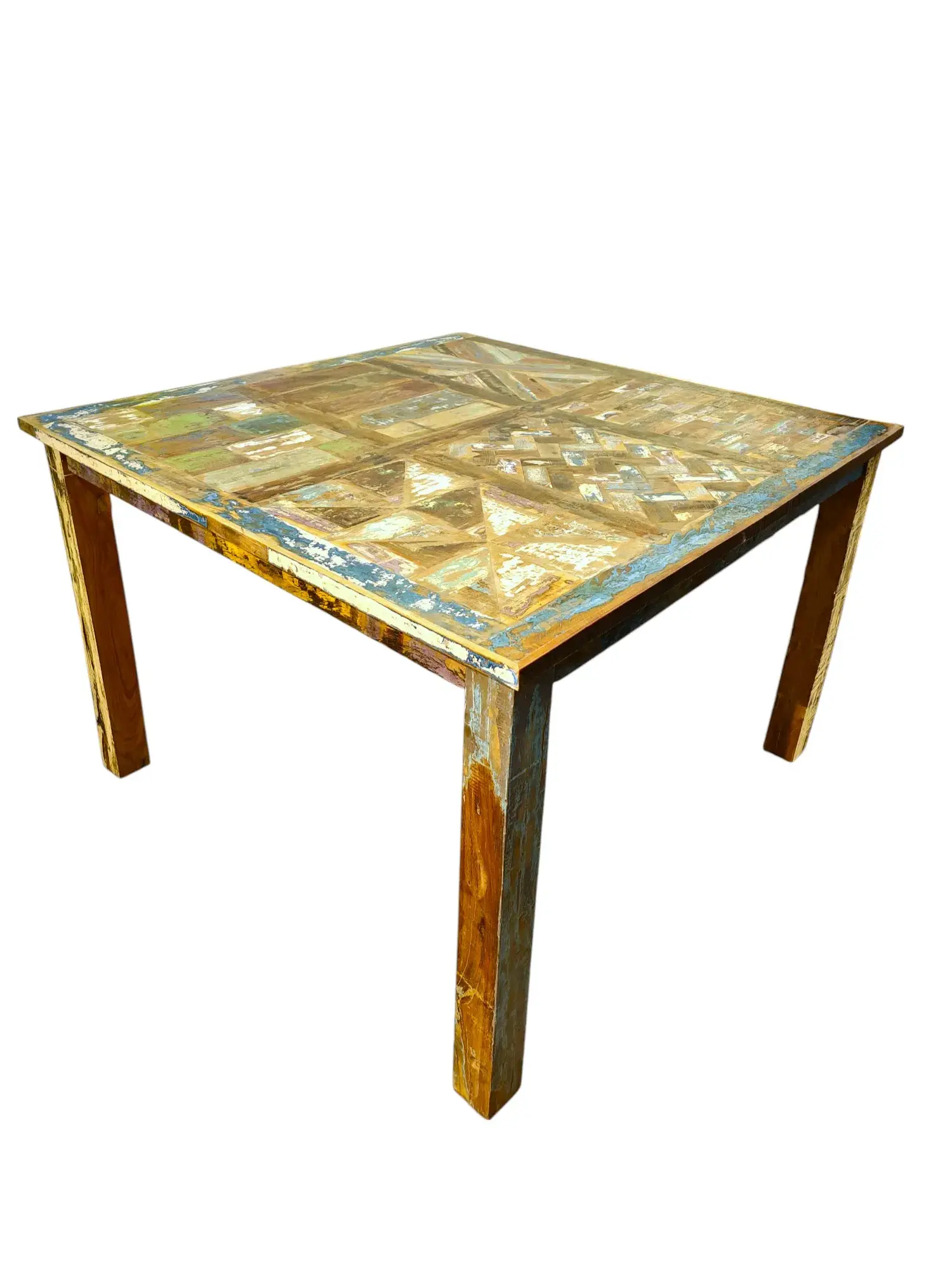 The “Vanguard Legacy” Reclaimed Timber Dining Table