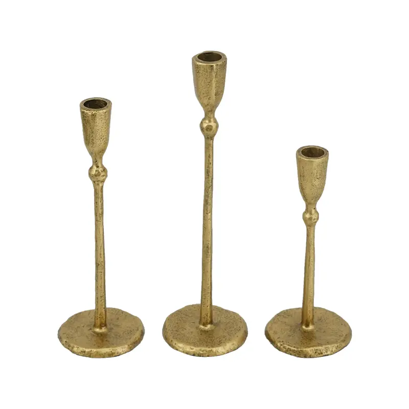 Cast Metal Taper Pillar Set