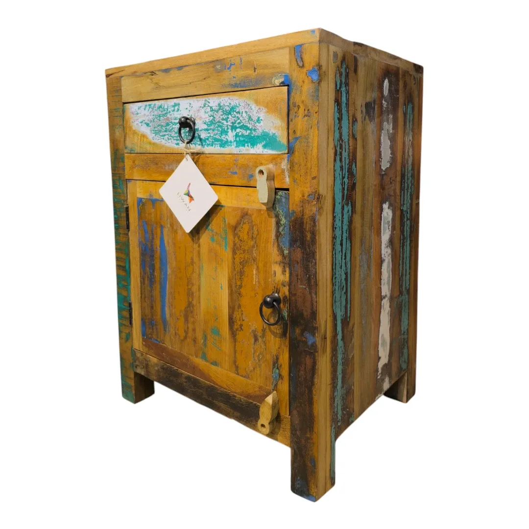 Coastal Charm Bedside Table