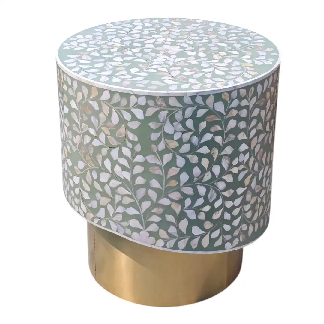 Le Reflet des Feuilles | Table d'Appoint Side Table