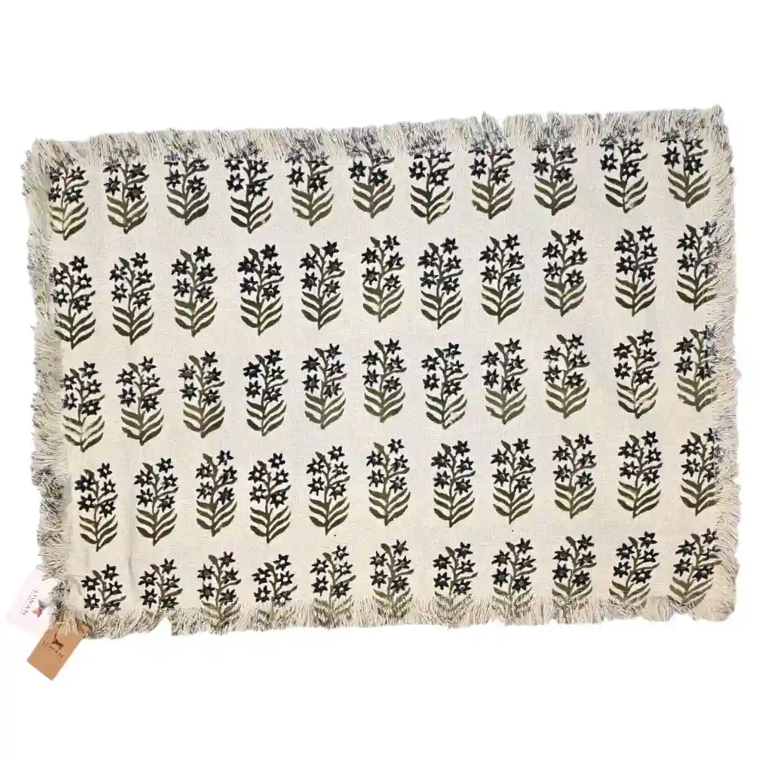 THE SHALIMAR FRINGE HERITAGE CUSHION COVER
