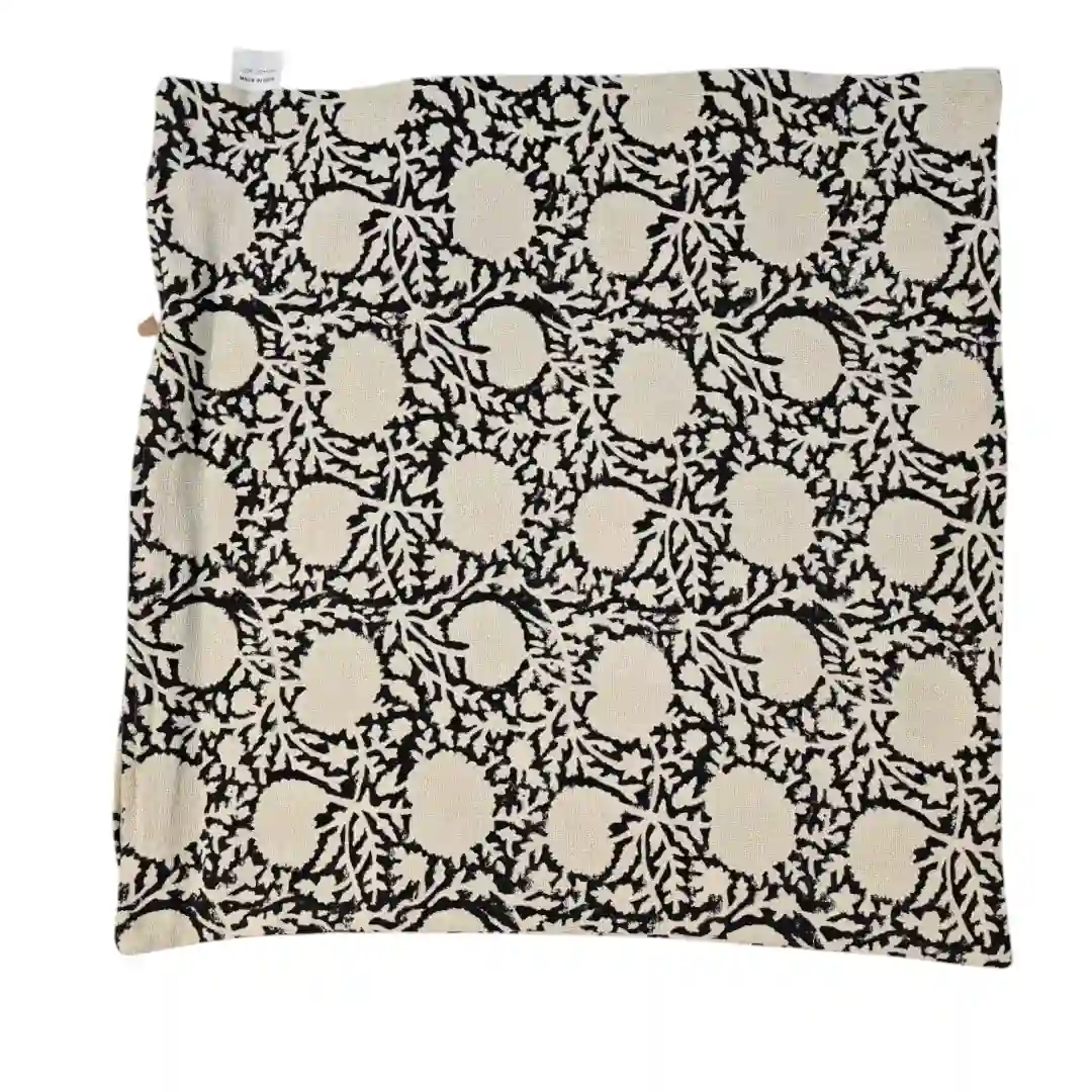 The Kamala Hand-Pressed Botanical Cushion