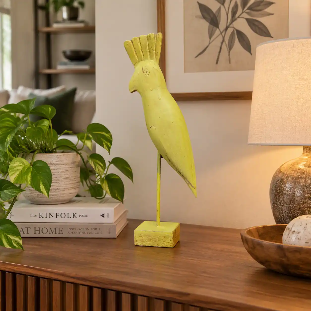 Parinda-Chit Handcrafted Avian Sculpture