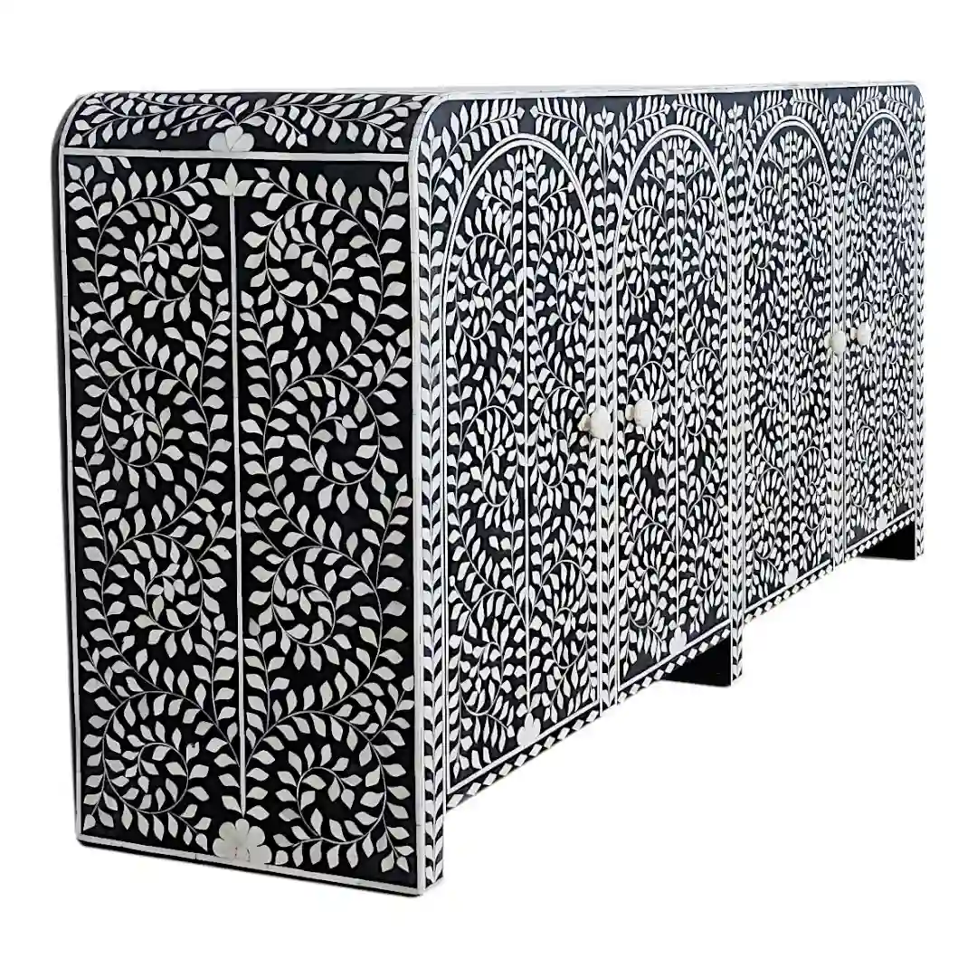 THE "GULISTAN" MIHRAB BONE INLAY SIDEBOARD