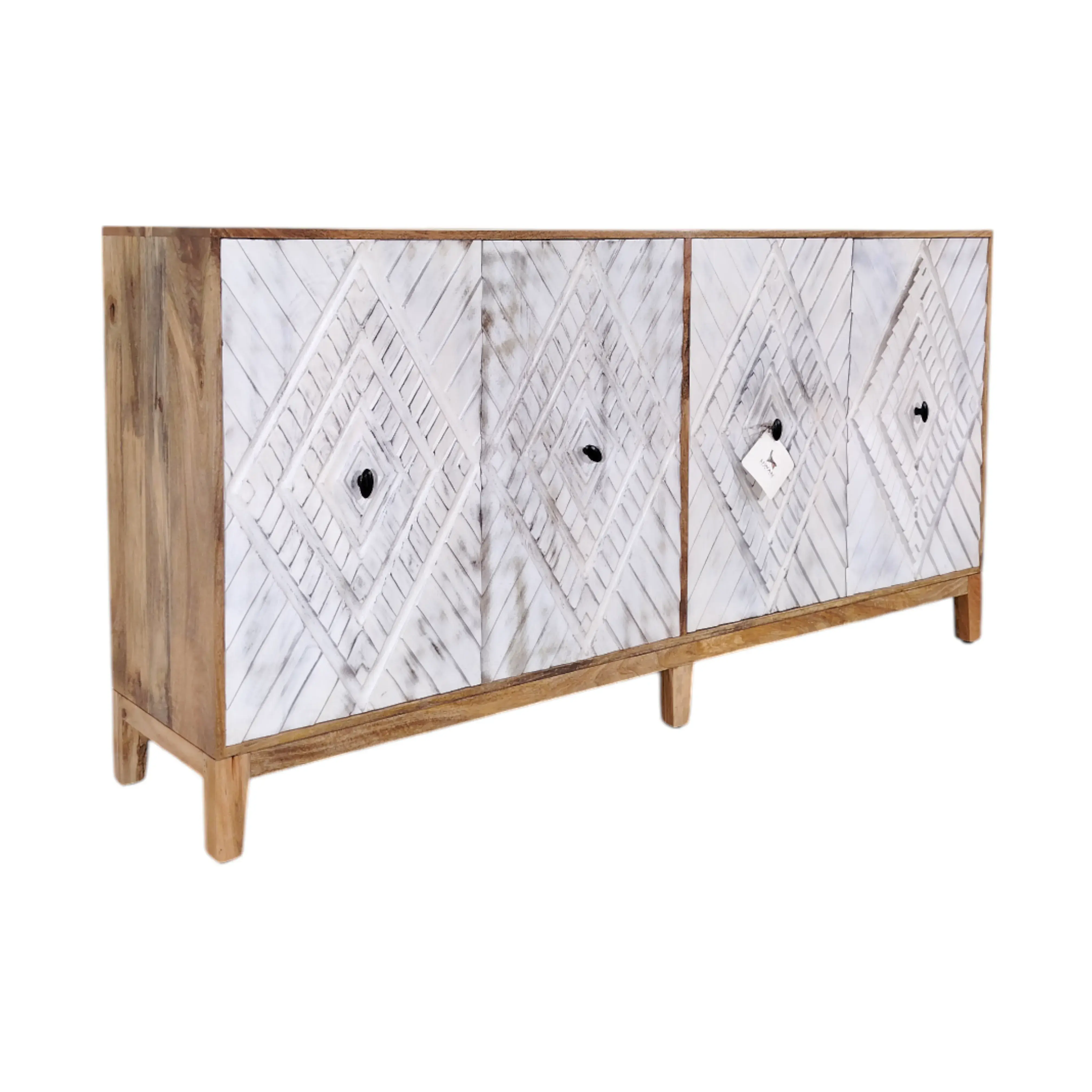 Geo Carve Sideboard