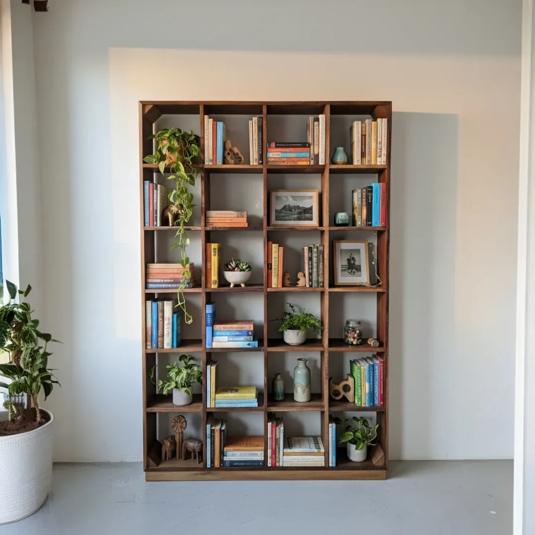 The "Rustic Charm" Storage Shelf