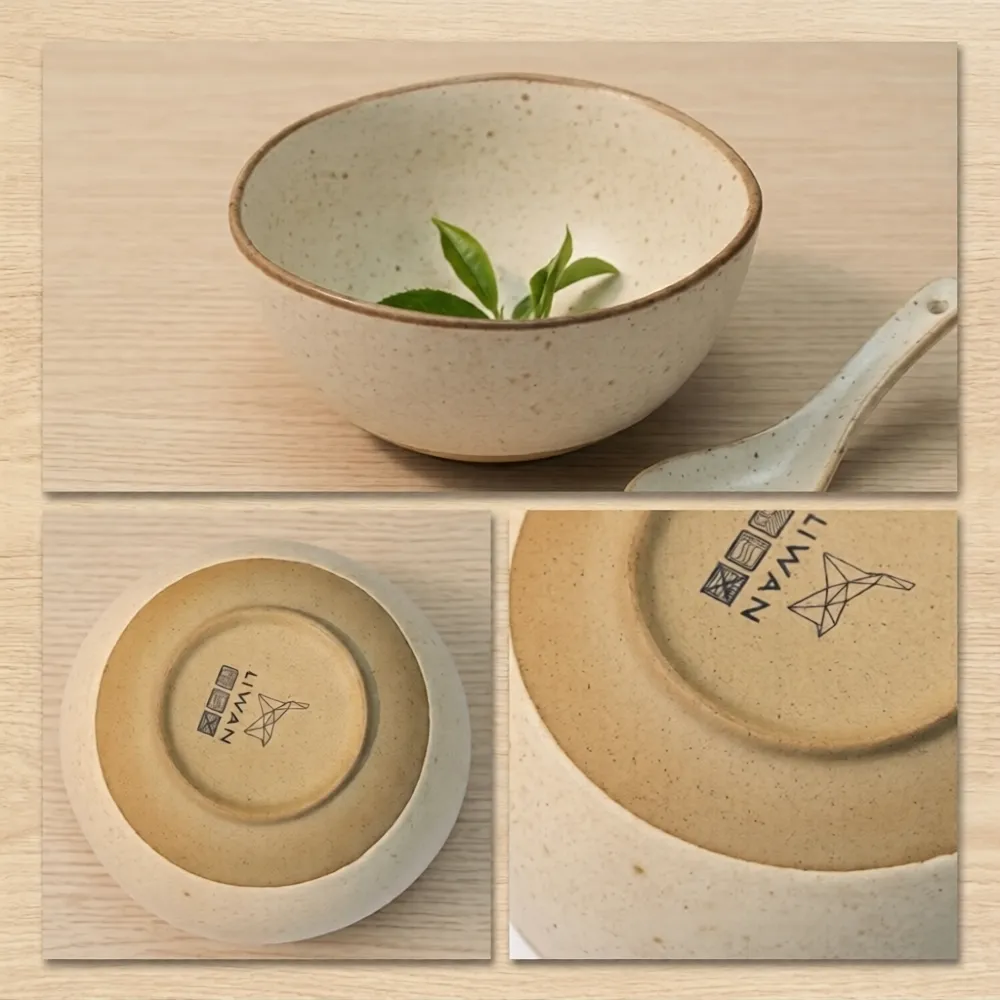 Sand-Dipped Cereal Bowl