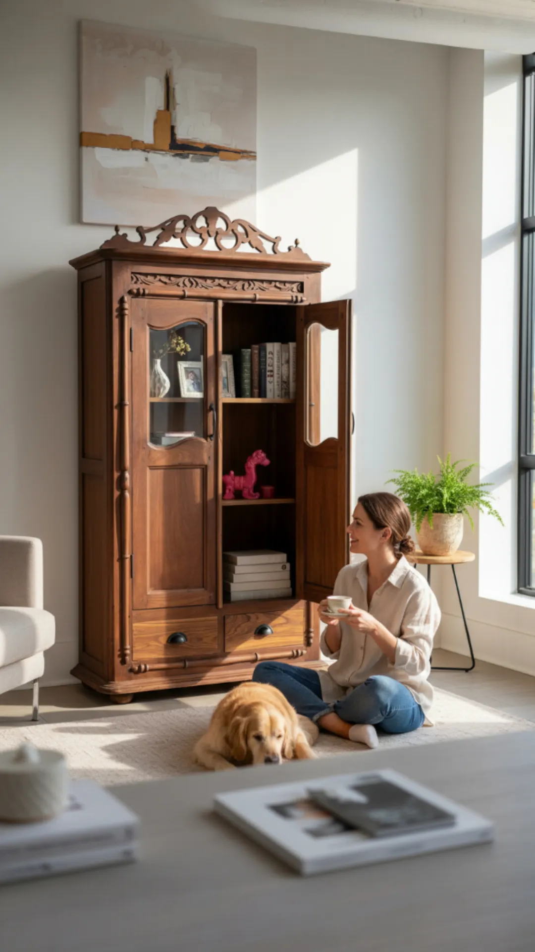 Le Trésor Sculpté (The Sculpted Treasure) Cabinet