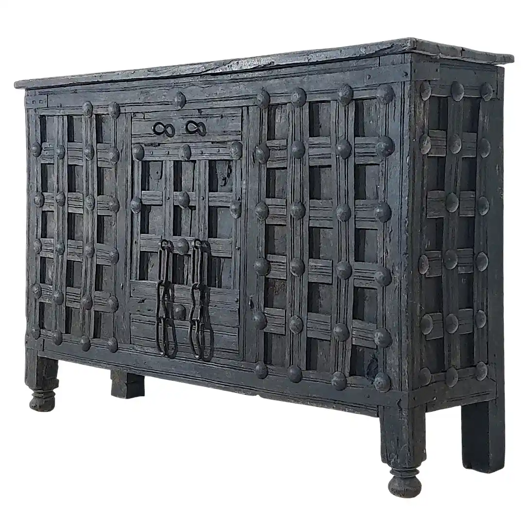 The Fortified Iron-Studded Credenza